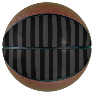 Balón De Baloncesto Bandas verticales Elagnat Black & Smoky Black