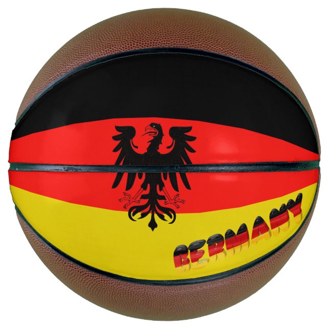 Balón De Baloncesto Bandera de Alemania (Anverso)