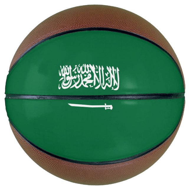 Balón De Baloncesto Bandera de Arabia Saudita (Anverso)