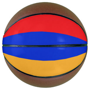 Balón De Baloncesto Bandera de Armenia