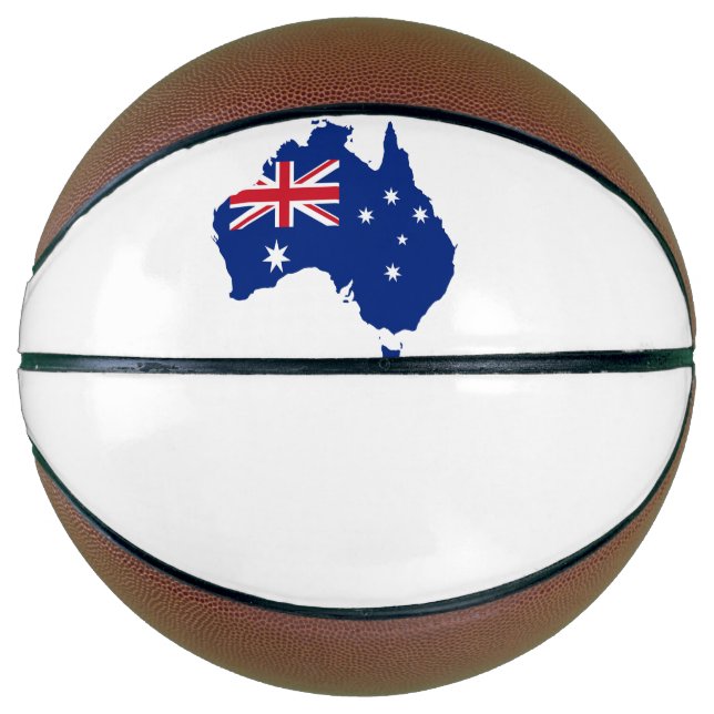 Balón De Baloncesto Bandera de Australia (Anverso)