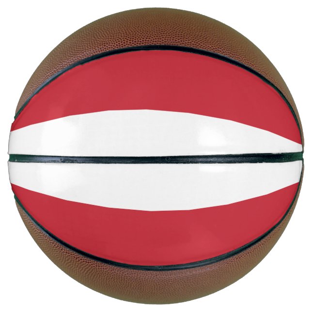 Balón De Baloncesto Bandera de Austria (Anverso)