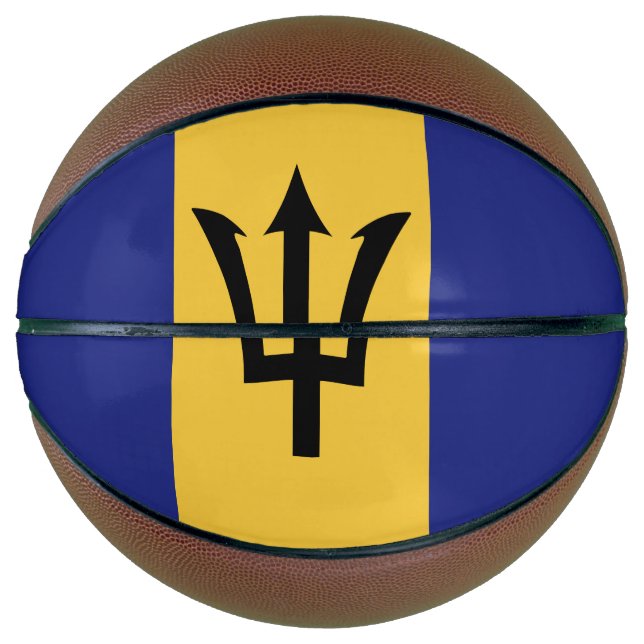 Balón De Baloncesto Bandera de Barbados (Anverso)