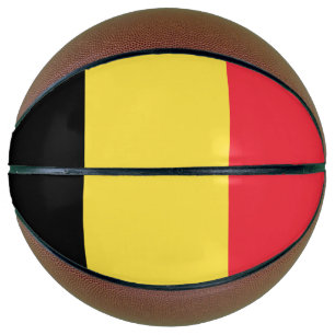 Balón De Baloncesto Bandera de Bélgica