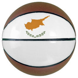 Balón De Baloncesto Bandera de Chipre