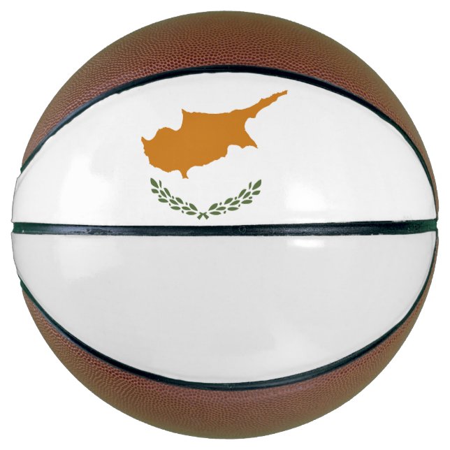 Balón De Baloncesto Bandera de Chipre (Anverso)