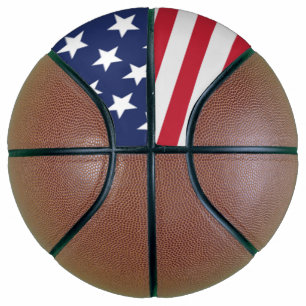 Balón De Baloncesto Bandera de Estados Unidos Patriótica Baloncesto -