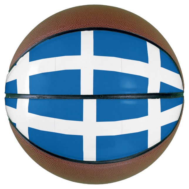 Balón De Baloncesto Bandera de Grecia (Anverso)