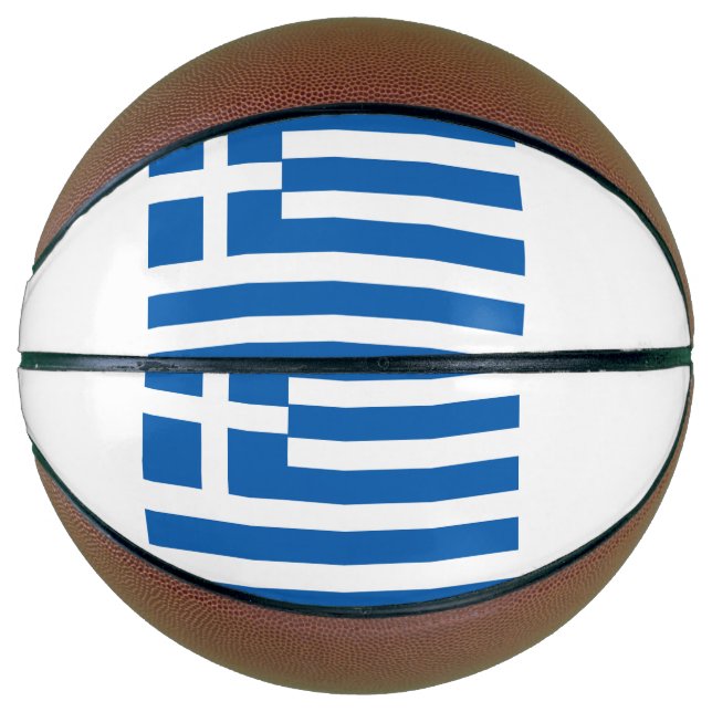 Balón De Baloncesto Bandera de Grecia (Anverso)