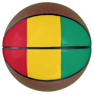 Balón De Baloncesto Bandera de Guinea
