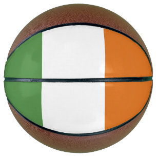 Balón De Baloncesto Bandera de Irlanda