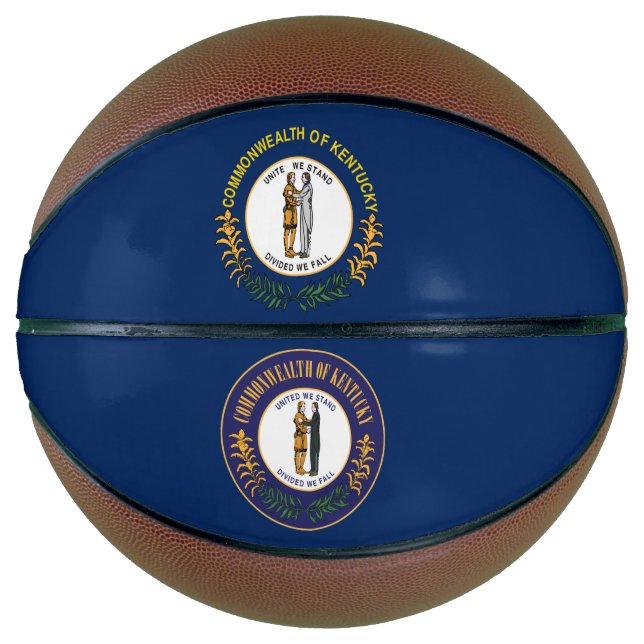 Balón De Baloncesto Bandera de Kentucky (Anverso)