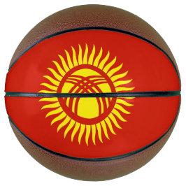 Balón De Baloncesto Bandera de Kirguistán