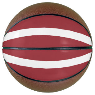 Balón De Baloncesto Bandera de Letonia