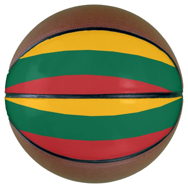 Balón De Baloncesto Bandera de Lituania (Anverso)