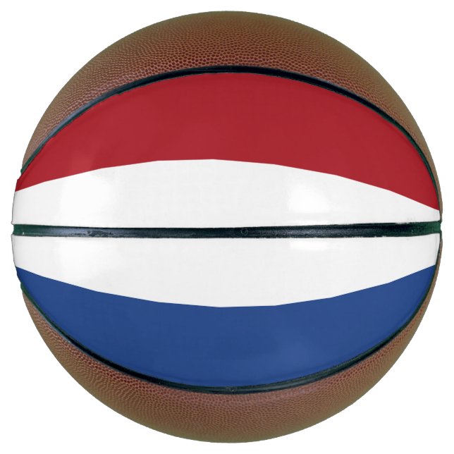 Balón De Baloncesto Bandera de los Países Bajos (Anverso)