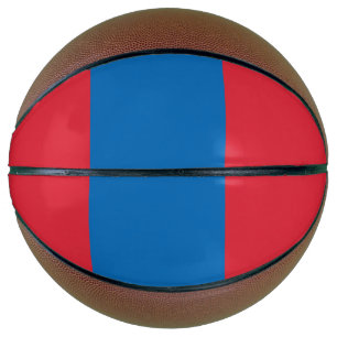 Balón De Baloncesto Bandera de Mongolia