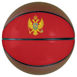 Balón De Baloncesto Bandera de Montenegro