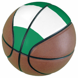 Balón De Baloncesto Bandera de Nigeria