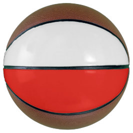 Balón De Baloncesto Bandera de Polonia