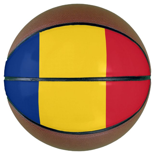 Balón De Baloncesto Bandera de Rumania (Anverso)