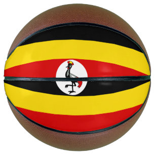 Balón De Baloncesto Bandera de Uganda