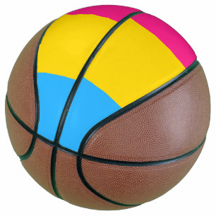 Balón De Baloncesto Bandera del orgullo pansexual LGBTQ
