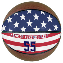 Balón De Baloncesto Bandera estadounidense personalizada Baloncesto, p