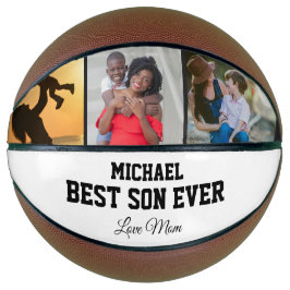 Balón De Baloncesto Best Son Ever Valentines Day From Mom Dad Sports