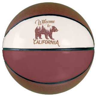 Balón De Baloncesto Bienvenidos a California Bear Forest