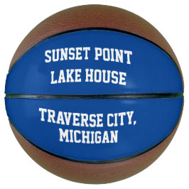 Balón De Baloncesto Blue Lakehouse