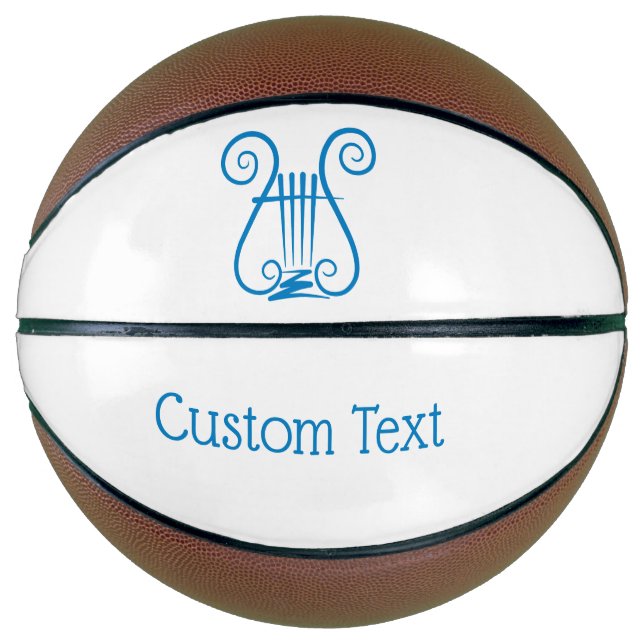 Balón De Baloncesto Blue Lyre (Anverso)