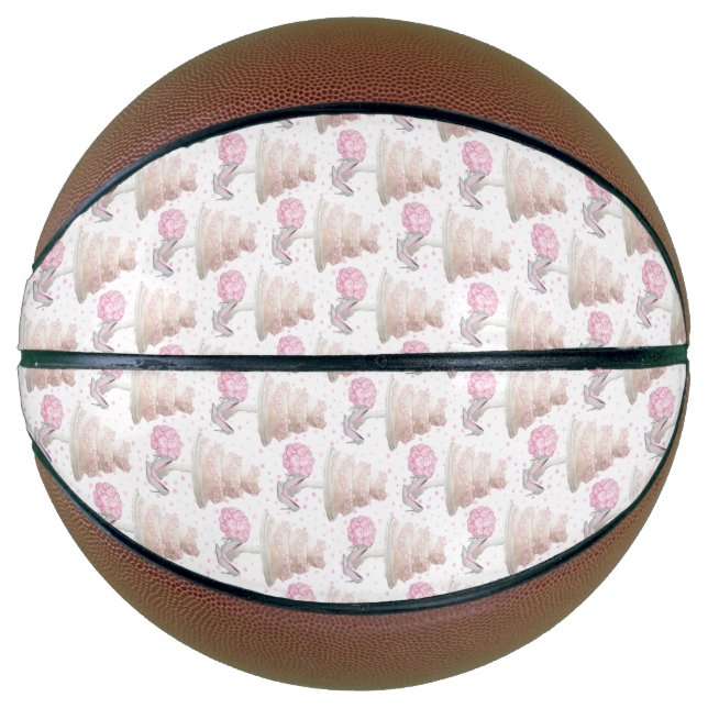 Balón De Baloncesto Boda Cake Basketball (Anverso)