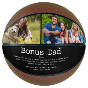 Balón De Baloncesto Bonificación personalizada Papá Padrastro Definici