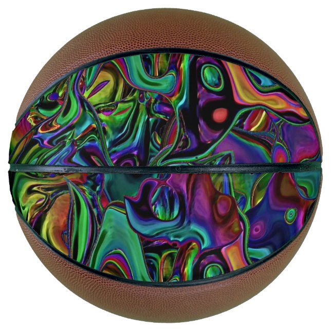 Balón De Baloncesto Brain Melt Mini Basketball (Anverso)