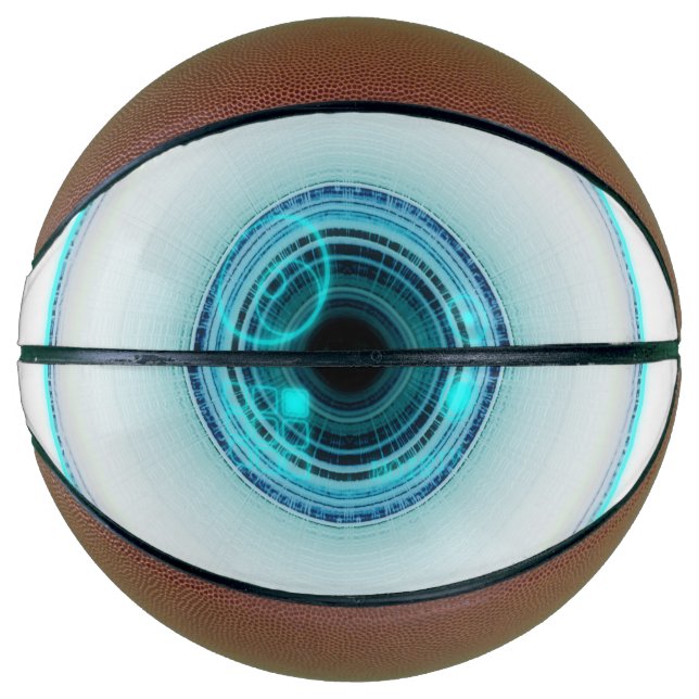 Balón De Baloncesto c_eye_bernetic - baloncesto (Anverso)