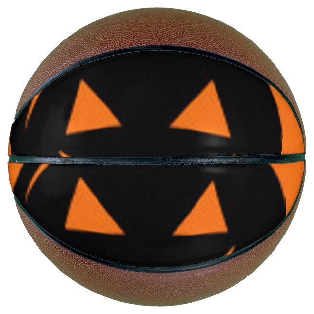 Balón De Baloncesto Calabaza negra (Anverso)