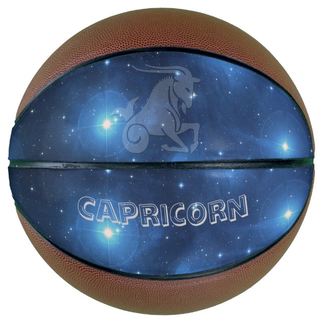 Balón De Baloncesto Capricornio transparente (Anverso)