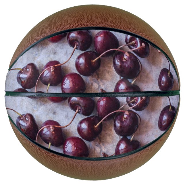 Balón De Baloncesto Cerezas (Anverso)