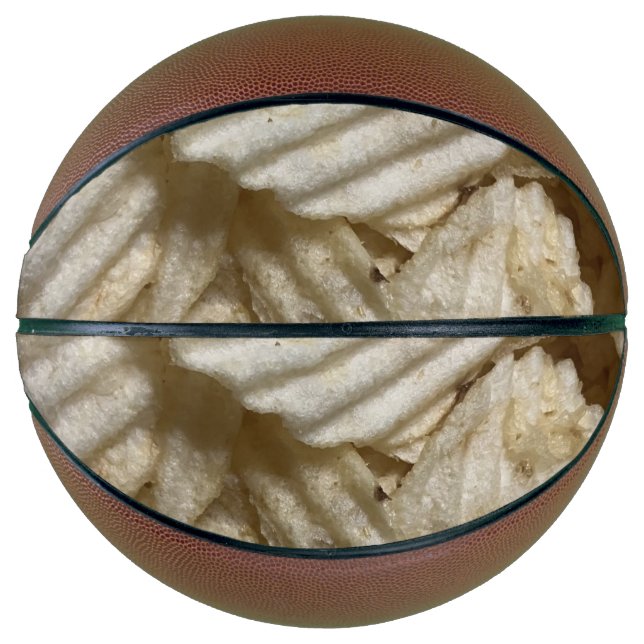 Balón De Baloncesto Chips de papa (Anverso)