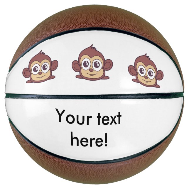 Balón De Baloncesto Cíclica de mono (Anverso)