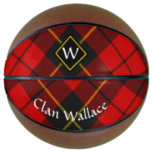 Balón De Baloncesto Clan Wallace Tartan Basketball