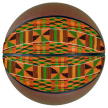 Clásico Naranja Africano Kente Basketball
