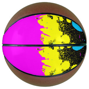 Balón De Baloncesto CMYK Splash
