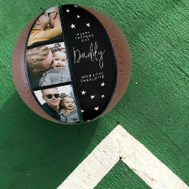 Balón De Baloncesto Collage de fotos Feliz Día del Padre 3