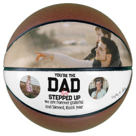 Balón De Baloncesto Collage de fotos ruso personalizado de básquetbol