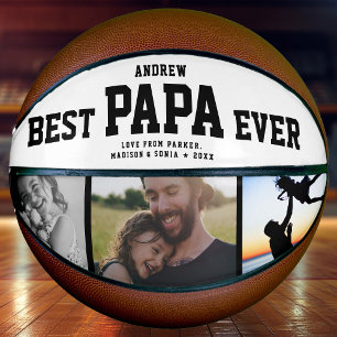 Balón De Baloncesto Collage de fotos único de Guay moderno mejor PAPA