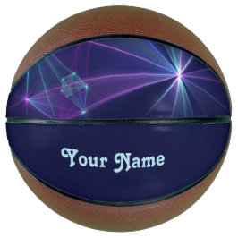 Balón De Baloncesto Constelación, Abstract Fantasy Fractal Art Name