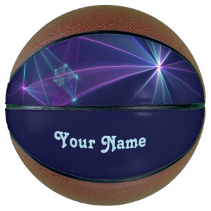 Balón De Baloncesto Constelación, Abstract Fantasy Fractal Art Name