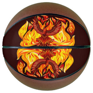 Balón De Baloncesto Creatura mitológica inmortal de Phoenix